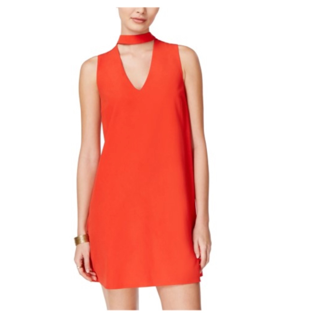 XOXO Women's Red Choker Dress- Small- NWT!